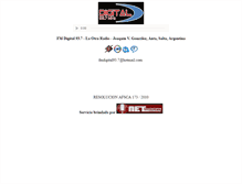 Tablet Screenshot of fmdigital937.com.ar